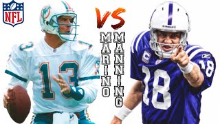 Peyton Manning vs Dan Marino