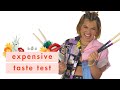 Hayley Kiyoko Got NAUSEOUS From Food She HATES *SORRY* | Expensive Taste Test | Cosmopolitan