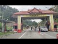 driving across the malaysia thailand border part 4 pengkalan hulu to betong driving asmr