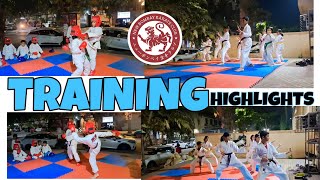 Highlights 😍 | Karate Basic Training 🥋| New Bombay Karate Club 🇮🇳