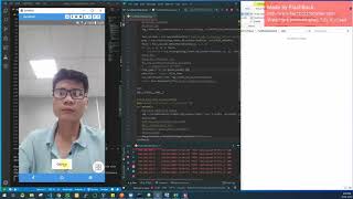 [Demo] FaceDetect - React Native Camera - Python Flask API