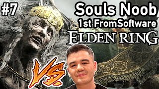 I SLAY Godrick the Grafted FIRST TRY! 🎉 My 1st EVER Souls Game! 😬 Let's Play of Elden Ring Part 7