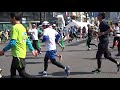 【東京マラソン2017】神田～日本橋付近【tokyo marathon 2017】 kanda ~ near the nihonbashi area