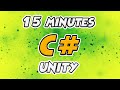 Learn C# Scripting for Unity in 15 Minutes (2025 Working)