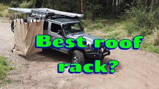 Product Review ARB Base Rack for JL Jeep Wrangler 4 door.