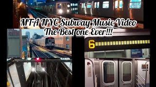 MTA NYC Subway Music Video (The Best One Yet) HDR 4K