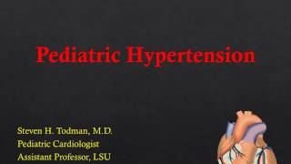 pediatric hypertension