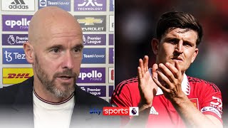 "I'm not satisfied, totally not" | Erik ten Hag reacts to his first Man Utd loss of the season!