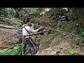 full video 100 days asian single mother. journey to build a life in the mountains and forests.