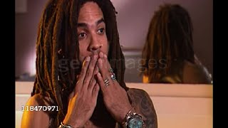 Lenny Kravitz - Accidently Curses during interview ( Blooper )