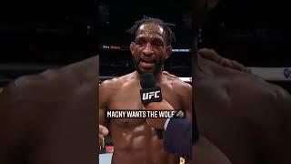 Neil Magny calls out Khamzat Chimaev 👀 #UFCColumbus | #shorts