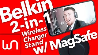 Belkin's MagSafe 2-in-1 Wireless Charging Stand Unboxing!