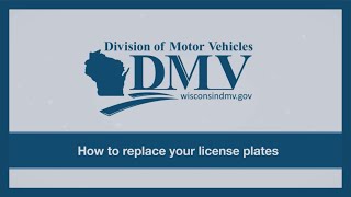 Wisconsin DMV Online Services - Online Title and License Plate Replacement Full Video Tutorial 2025.