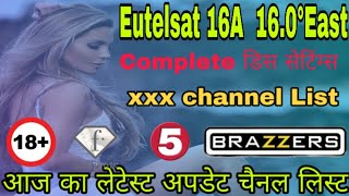 Eutelsat 16A at 16.e Latest updated Channel List ||MB FREE DISH