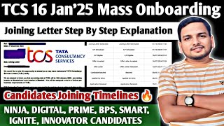 TCS Mass Onboarding For Remaining Candidates | Breaking News 🔥 | 16 Jan'25 Joining | Ilp Schedule,OL