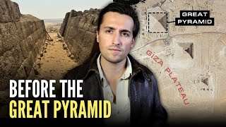 What existed before the Great Pyramid?