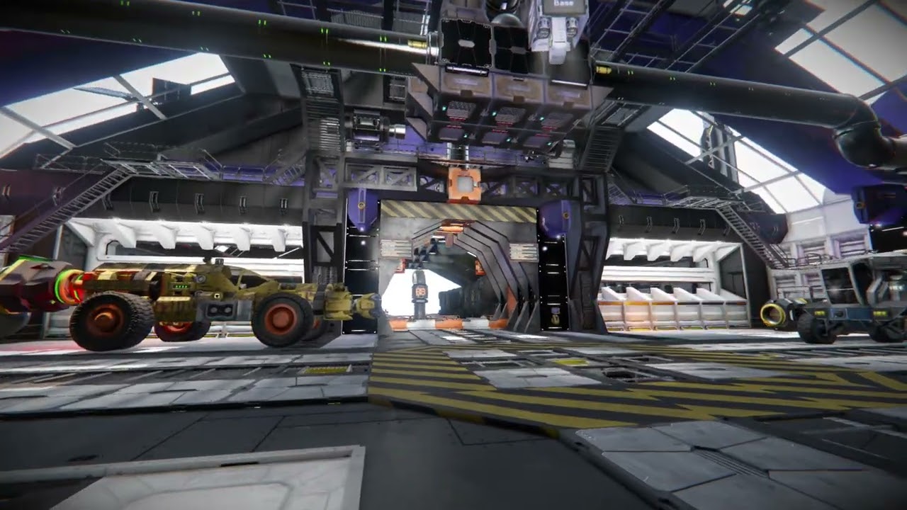 Space Engineers Airlock Hangar Test Youtube