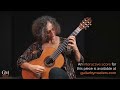 antigoni goni plays tárrega s rosita guitar by masters