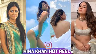 Hina Khan Slays In Sexy Bikinis | Hina Khan Hot Instagram Reels (2021) #hinakhan #hot #reels