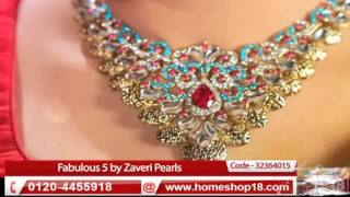 HomeShop18.com - Jewellery Set by Zaveri Pearls