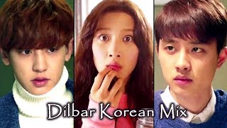 Exo Love Triangle 💕 Korean Mix Hindi Songs | Dilbar Korean Mix | Kai | Chanyeol | D.O.💕