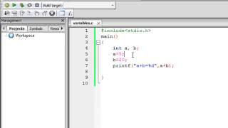 C Programming Tutorial-3: Variables & Arithmetic Operators