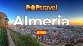 Walking in ALMERIA / Spain 🇪🇸- Evening Tour to the Alcazaba - 4K 60fps (UHD)