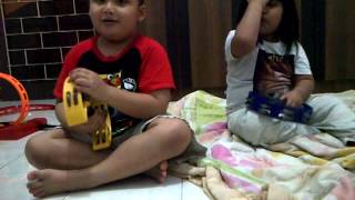 Babang ZAKI \u0026 Dede AZZA sing a song sing kong go song #14