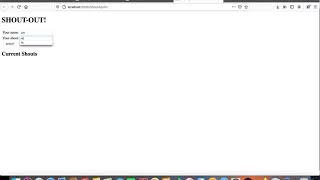 Asynchronous Shout App - (an basic for chat server sent events) using java servlets and jsp