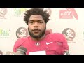 florida state lb dontavious jackson on run defense marvin wilson s impact