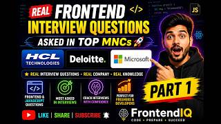 Most Asked JavaScript Interview Questions 2026 | Part 1 🔥