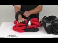 etrailer review of erickson tow straps and recovery straps kinetic recovery rope em99fj