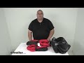 etrailer review of erickson tow straps and recovery straps kinetic recovery rope em99fj