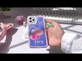 Unboxing iPhone 11 Pro accessories 🍓 cute Korean inspired phone cases