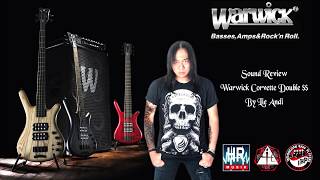 15 Different Types of Sound Warwick Corvette Double $$ By Lie Andi (Fingering & Slap Tech)