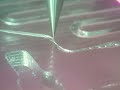 micromilling with a 25μm diameter end mill