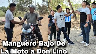 Manguero Paro a Don Lino Exige Respeto|No Le Gusto Que Le Dijeran Qulo De Ganso Por Gordo