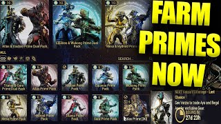 Warframe Prime Resurgence beginners Guide! Farm Prime Warframes Weapons And Cosmetics!!!