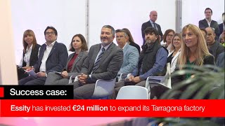 Success Case: Essity invests €24 million to expand its factory in Catalonia