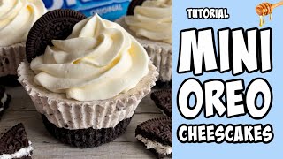 Mini Oreo Cheesecakes Recipe tutorial #Shorts