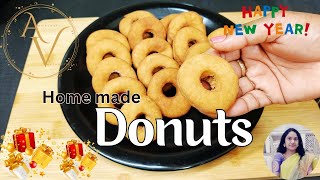 Home made DOUGHNUTS | How To make Doughnuts |ఈస్ట్ లేకుండా Home Made డోనట్స్ #doughnut #trending