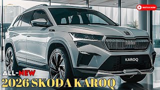 New 2026 Skoda Karoq: Modern Styling, Endless Versatility!