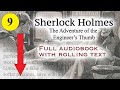 Sherlock Holmes - The Adventure of the Engineer's Thumb - full audiobook with rolling text - A Doyle