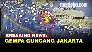 Gempa Magnitudo 6,7 di Banten, Guncangan Terasa sampai Jakarta
