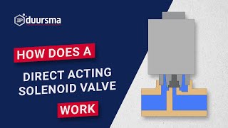 IP Duursma: pneumatics, how does a direct acting solenoid valve work?