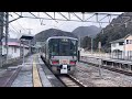 普通ワンマン福知山行　谷川駅入線