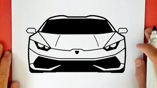 COMMENT DESSINER UNE LAMBORGHINI HURACAN