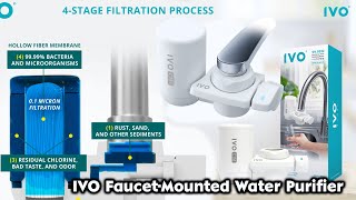 Unboxing and Installation of IVO Faucet-mounted Water Purifier