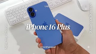 iPhone 16 Plus  [ ultramarine ] 128gb I  TON THANAWAT