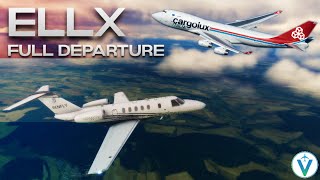 VATSIM Full Departure | Luxembourg ELLX